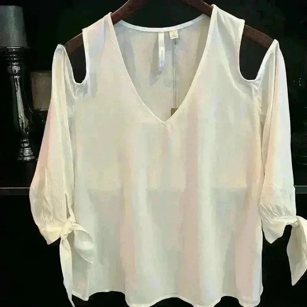 NWT Lauren Conrad Beautiful Shirt Ladies Size Small 100% Rayon